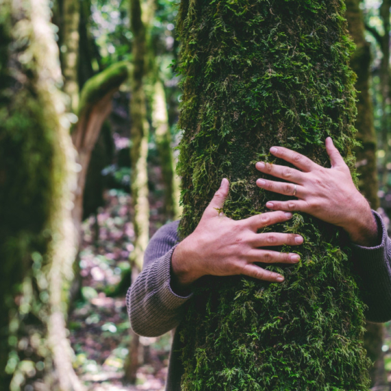 Muškarac iz Gane oborio svetski rekord u grljenju stabla FOTO