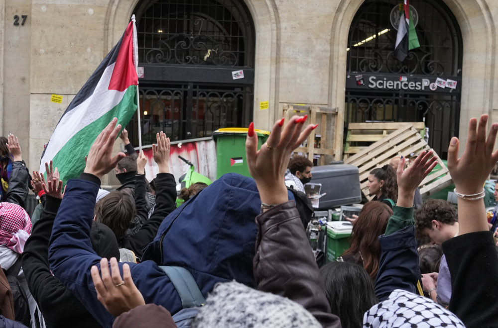 Blokiran ulaz na univerzitet u Parizu; Protesti iz SAD prešli i u Francusku